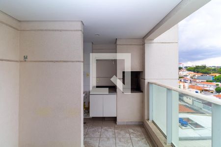 Varanda gourmet de apartamento à venda com 2 quartos, 59m² em Vila Prudente, São Paulo