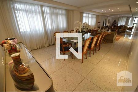 Sala de apartamento à venda com 4 quartos, 276m² em Funcionários, Belo Horizonte