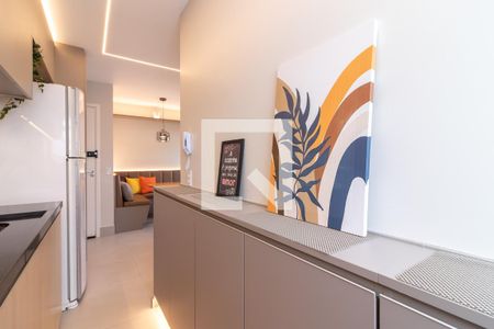 Apartamento para alugar com 32m², 1 quarto e sem vagaCozinha/Área de Serviço