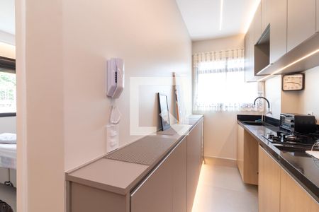 Apartamento para alugar com 32m², 1 quarto e sem vagaCozinha/Área de Serviço