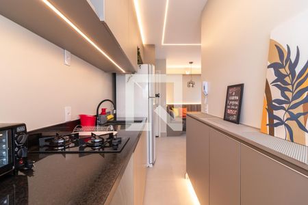 Apartamento para alugar com 32m², 1 quarto e sem vagaCozinha/Área de Serviço