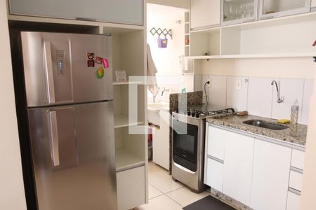 Cozinha de apartamento para alugar com 2 quartos, 54m² em Setor Negrão de Lima, Goiânia