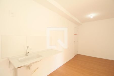 Sala/Cozinha de apartamento à venda com 2 quartos, 34m² em Vila Andrade, São Paulo