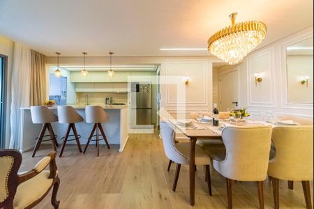 Apartamento para alugar com 107m², 2 quartos e 2 vagasSala e cozinha