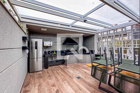 Apartamento para alugar com 107m², 2 quartos e 2 vagasÁrea comum - Churrasqueira