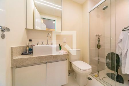 Apartamento para alugar com 107m², 2 quartos e 2 vagasBanheiro do Quarto 1