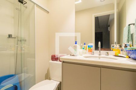 Apartamento à venda com 111m², 3 quartos e 4 vagasBanheiro da suíte 1