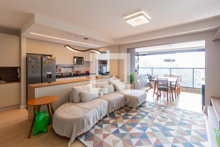 Sala de apartamento à venda com 3 quartos, 111m² em Vila Yara, Osasco