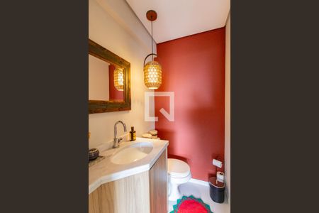 Lavabo de apartamento à venda com 3 quartos, 111m² em Vila Yara, Osasco