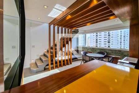 sala de apartamento para alugar com 1 quarto, 70m² em Jardim Vila Mariana, São Paulo