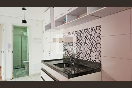 Cozinha de apartamento à venda com 2 quartos, 34m² em Jurubatuba, São Paulo