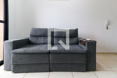 Sala de apartamento para alugar com 1 quarto, 42m² em Jardim Palma Travassos, Ribeirão Preto