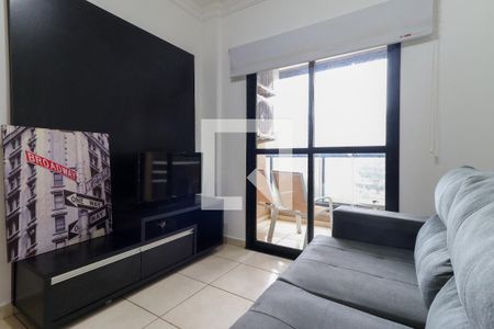 Sala de apartamento para alugar com 1 quarto, 42m² em Jardim Palma Travassos, Ribeirão Preto