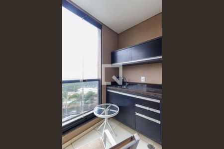 Sacada de apartamento para alugar com 1 quarto, 42m² em Jardim Palma Travassos, Ribeirão Preto