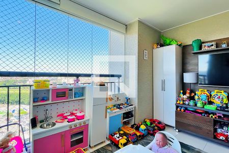 Apartamento à venda com 106m², 3 quartos e 2 vagasVaranda da Sala