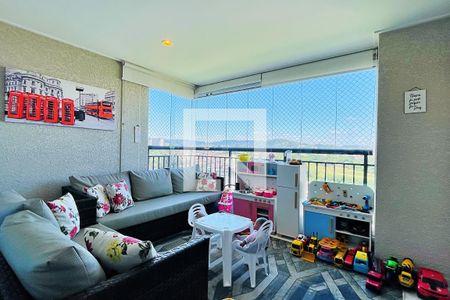 Apartamento à venda com 106m², 3 quartos e 2 vagasVaranda da Sala