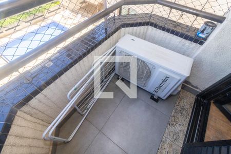 Apartamento à venda com 125m², 2 quartos e 2 vagasvaranda do Quarto 