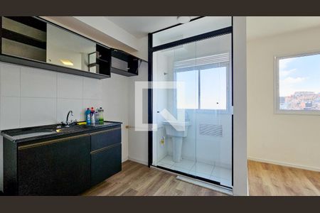 Cozinha de apartamento para alugar com 2 quartos, 32m² em Vila dos Andradas, São Paulo