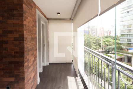 Varanda de apartamento para alugar com 1 quarto, 78m² em Vila Nova Conceição, São Paulo