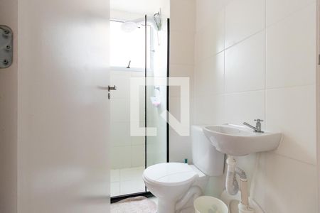 Banheiro Social de apartamento à venda com 2 quartos, 40m² em Campo de Santana, Curitiba
