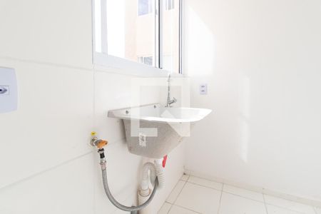Área de Serviço de apartamento à venda com 2 quartos, 40m² em Campo de Santana, Curitiba