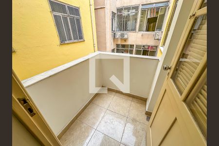 Varanda da Sala de apartamento para alugar com 2 quartos, 75m² em Centro, Rio de Janeiro