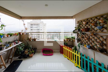 Varanda de apartamento à venda com 3 quartos, 94m² em Alto Caiçaras, Belo Horizonte