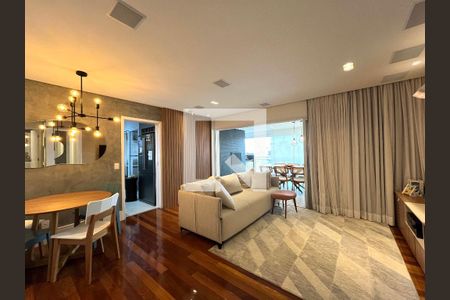 Sala de apartamento à venda com 3 quartos, 116m² em Vila Mascote, São Paulo