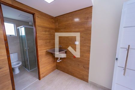 Sala/Cozinha/Área de Serviço de kitnet/studio para alugar com 1 quarto, 32m² em Jardim Veronia, São Paulo