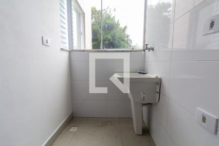 Sala, Cozinha e área de serviço de apartamento para alugar com 1 quarto, 40m² em Vila Sao Geraldo, São Paulo