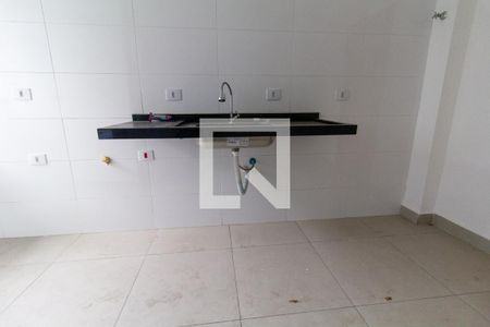 Sala, Cozinha e área de serviço de apartamento para alugar com 1 quarto, 40m² em Vila Sao Geraldo, São Paulo