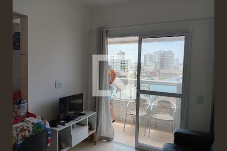 Sala de apartamento para alugar com 2 quartos, 92m² em Vila Caiçara, Praia Grande