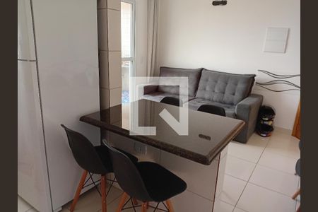 Sala de apartamento para alugar com 2 quartos, 92m² em Vila Caiçara, Praia Grande