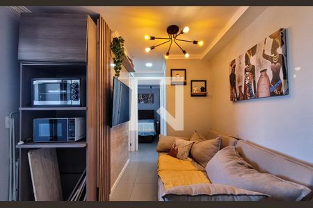 Sala de apartamento à venda com 2 quartos, 39m² em Parque Erasmo Assunção, Santo André
