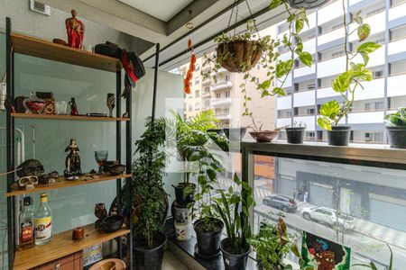 Studio para alugar com 30m², 1 quarto e sem vagaVaranda