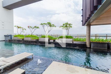 Studio para alugar com 30m², 1 quarto e sem vagaPiscina