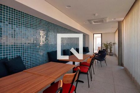 Apartamento para alugar com 26m², 1 quarto e sem vagaÁrea comum - Salão de festas