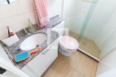 Casa de condomínio para alugar com 70m², 3 quartos e 2 vagas Casa de condomínio para alugar com 70m², 3 quartos e 2 vagasBanheiro do 2º andar