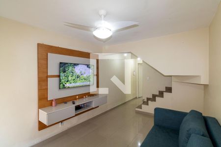 Sala de casa de condomínio para alugar com 3 quartos, 70m² em Campo Grande, Rio de Janeiro