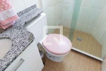 Casa de condomínio para alugar com 70m², 3 quartos e 2 vagas Casa de condomínio para alugar com 70m², 3 quartos e 2 vagasBanheiro do 2º andar