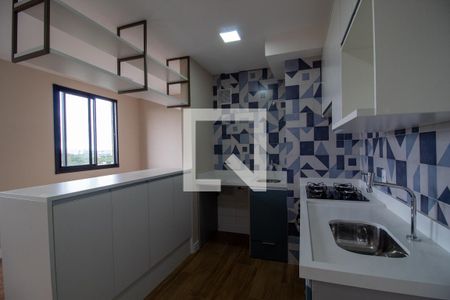 Cozinha de apartamento para alugar com 1 quarto, 33m² em Butantã, São Paulo
