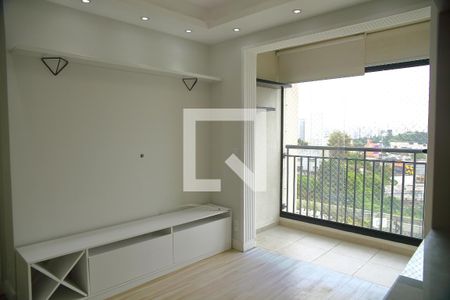 Sala/Varanda  de apartamento para alugar com 1 quarto, 42m² em Jardim Olavo Bilac, São Bernardo do Campo
