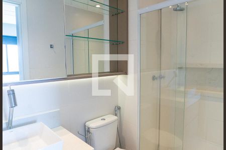 Banheiro da Suíte de apartamento à venda com 1 quarto, 67m² em Vila Mariana, São Paulo