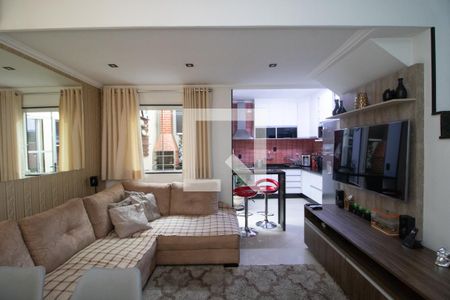 Casa de condomínio à venda com 77m², 2 quartos e 2 vagas Casa de condomínio à venda com 77m², 2 quartos e 2 vagasSala