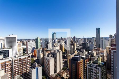 Vista da Varanda da Sala de apartamento para alugar com 2 quartos, 60m² em Centro, Curitiba