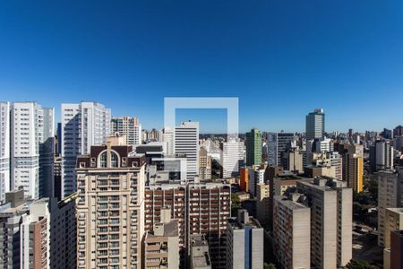 Vista da Varanda da Sala de apartamento para alugar com 2 quartos, 60m² em Centro, Curitiba