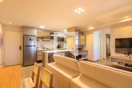 Sala de apartamento para alugar com 2 quartos, 60m² em Centro, Curitiba