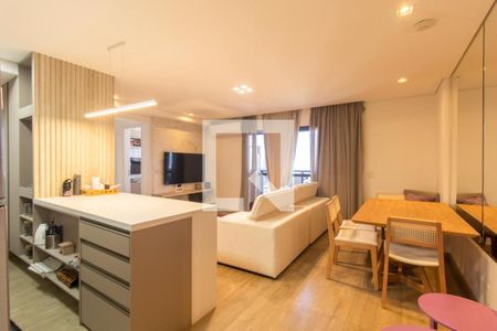 Sala de apartamento para alugar com 2 quartos, 60m² em Centro, Curitiba