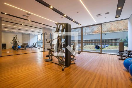 Studio para alugar com 24m², 1 quarto e sem vagaAcademia