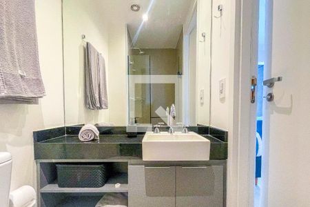 Studio para alugar com 24m², 1 quarto e sem vagaBanheiro